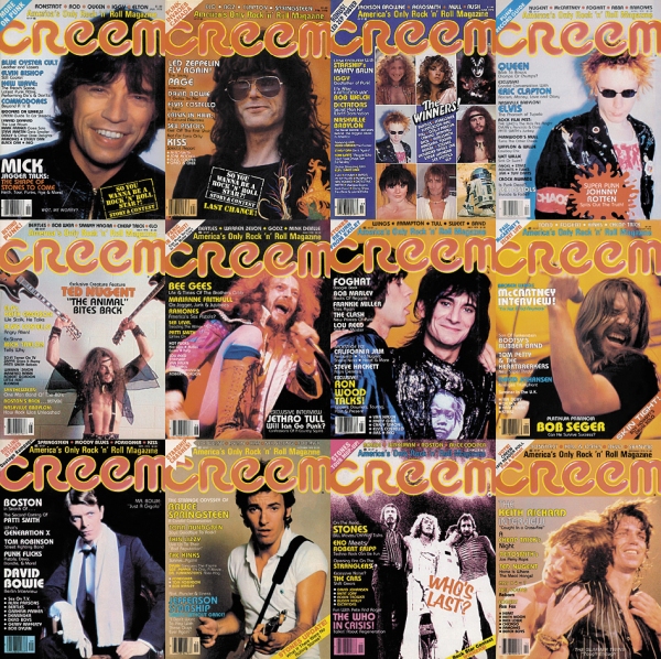 CREEM covers circa 1978